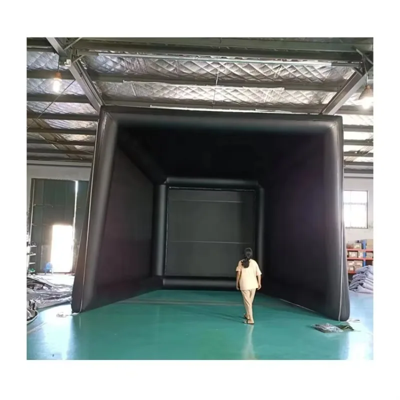 2027  Custom Size Golf Simulator Enclosure With Netting Screen Indoor and Outdoor Golf Cage