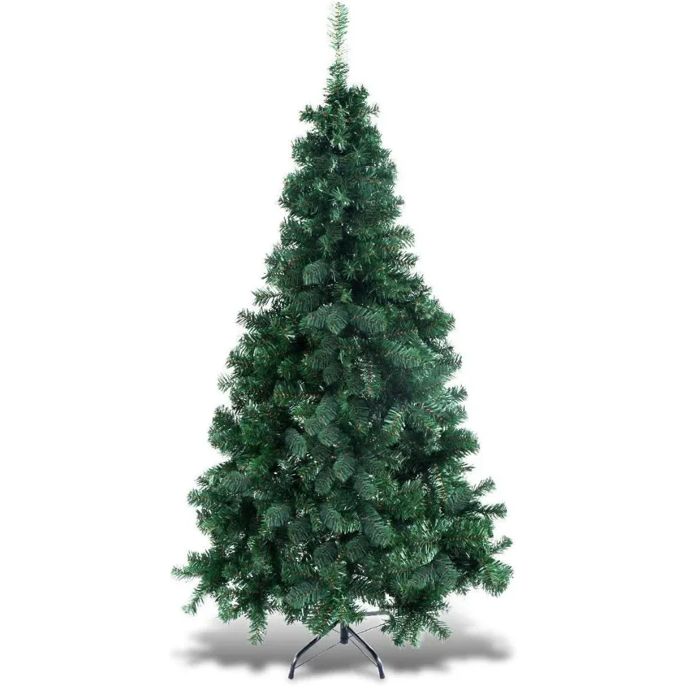 

7Ft Artificial PVC Christmas Tree with Stand – Perfect Holiday Season Decoration for Indoor and Outdoor