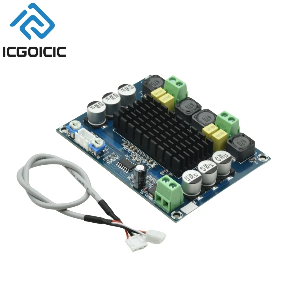 TPA3116 D2 DC 12V 24V 120W * 2 Digitale Audio High Power Verstärker Bord Dual-kanal Stereo High Power Subwoofer Board Kit XH-M543