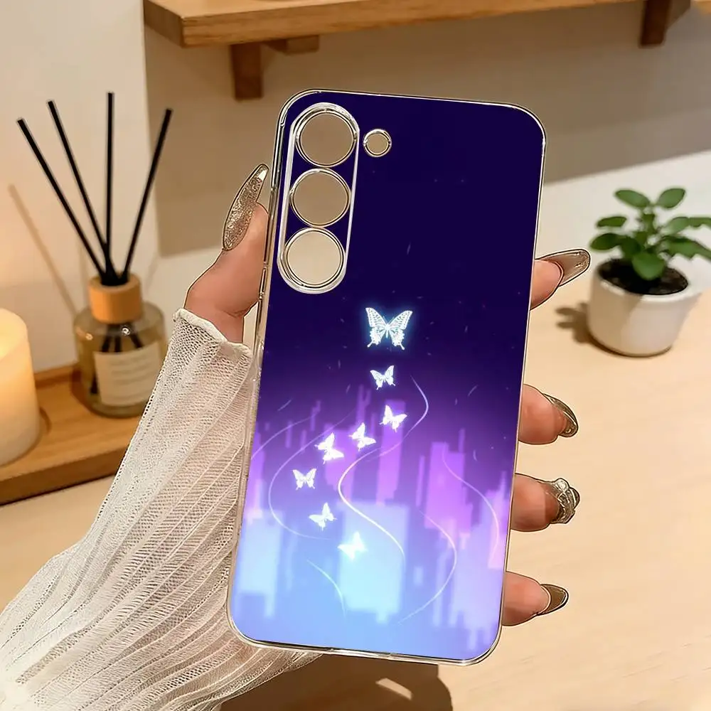 Clove V-Valorant-S Game Phone Case For Samsung A10 A12 A31 A40 A70 Transparent Cover