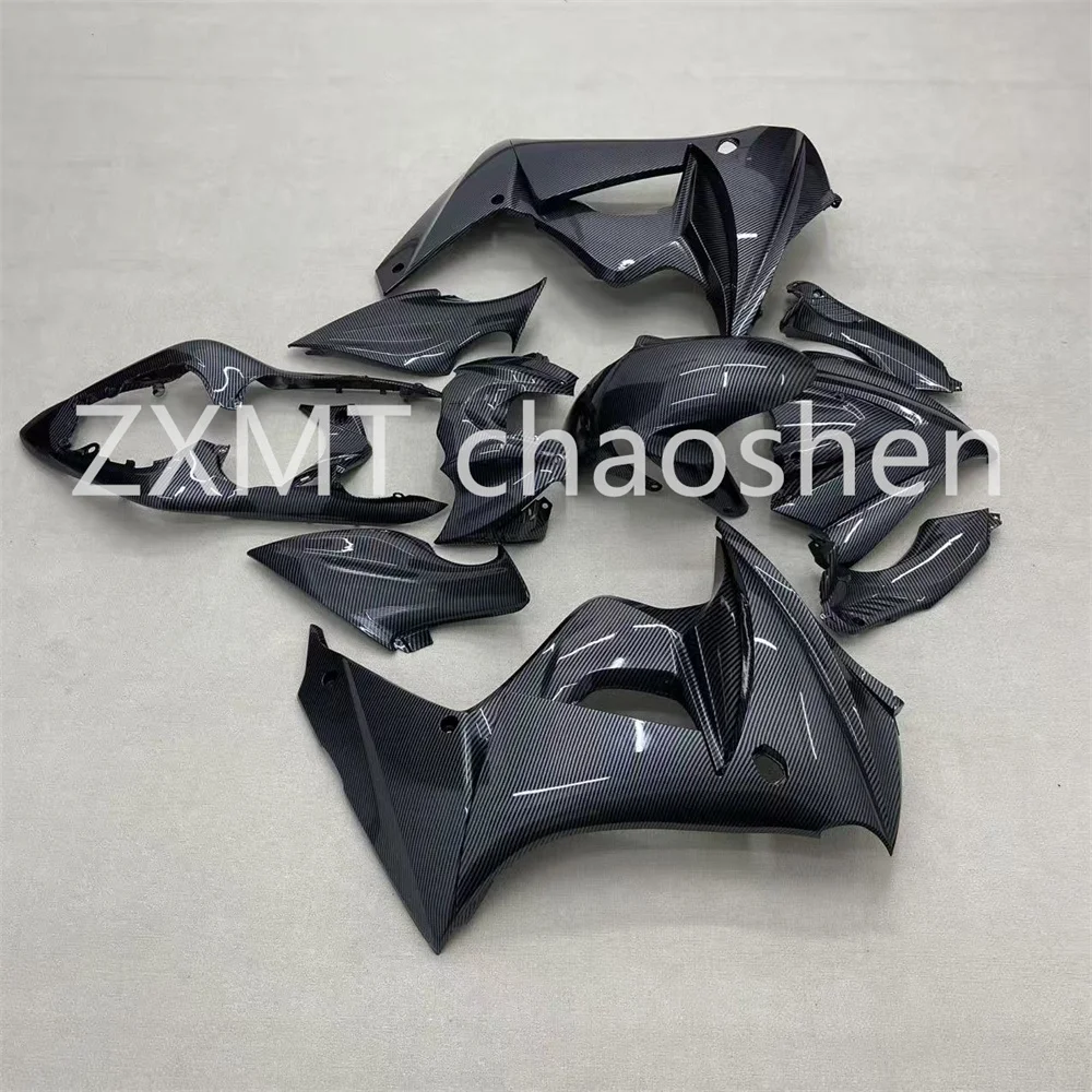 The ABS motorcycle fairing is suitable for the full body shell and full panel of GSX-S1000F with carbon fiber paint from 15-20