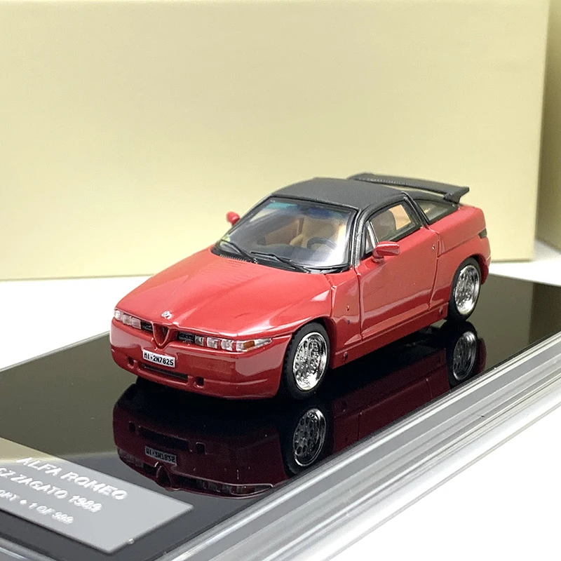 

CTMCK 1:64 ALFA ROMEO SZ ZAGATO 1989 Alloy Car Diecasts & Toy Vehicles Car Model Miniature Scale Model Car Toys For Children