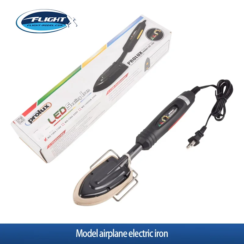 Prolux Digital LED Heat Iron 110V 220V Adjustable Temperature For RC Model Aircraft Covering Film ﻿