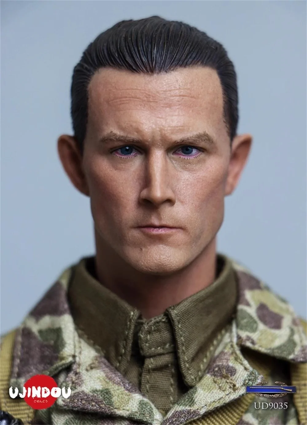 

1/6 UJINDOU UD9035 US. Soldier Action Figure Male Head Sculpt Carving with Neck Connector For 12" Male COO BD001 DAM Action Doll