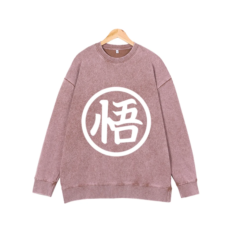 

2024 new pullover sweater Chinese understanding Chinese style simple and loose trend long-sleeved shirt