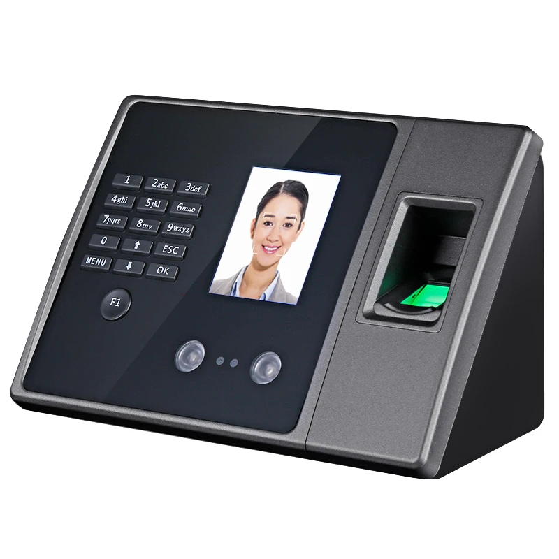 Time Clocks for Employees Small Business with Face, Finger Scan, Password Office Time Time Attendance Machine