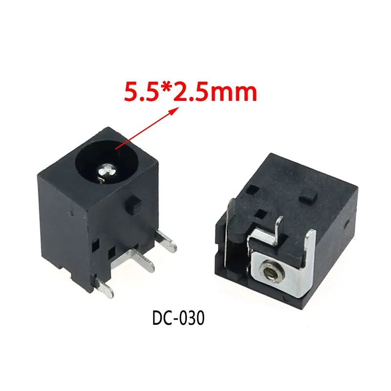 2/10 Stück DC-Stromanschlüsse 5521 5525 5,5 x 1,65 / 2,1 / 2,5 mm DC036 DC044 DC044A DC044B DC044C 3-polig 5-polig 6-polig für Laptop DC – Detail 15