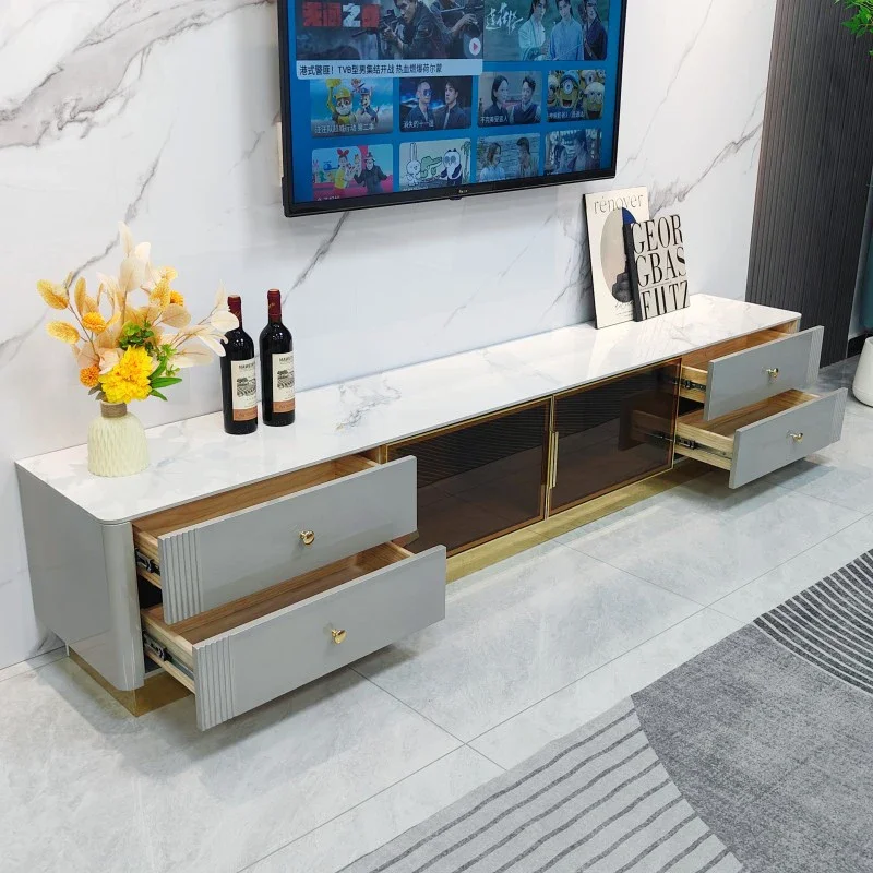 Ruang tamu TV dekorasi dudukan Modern Lemari furnitur pusat hiburan Salon Estetika Mueble Para Tv mewah Nordic JGY