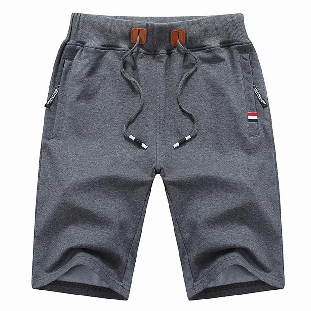 

Loose Jogger Shortspocket Beach Short Pants New Men's Shorts Summer Shorts Breeches Cotton Casual Sweat Men Hip Hop Streetwear