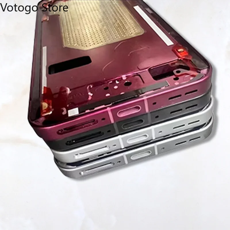 Middle Frame + Side Button For Oppo Find X9 X9S Pro X9 Ultra 5G Front LCD Holder Bezel Screen Phone Housing Chassis Replacement