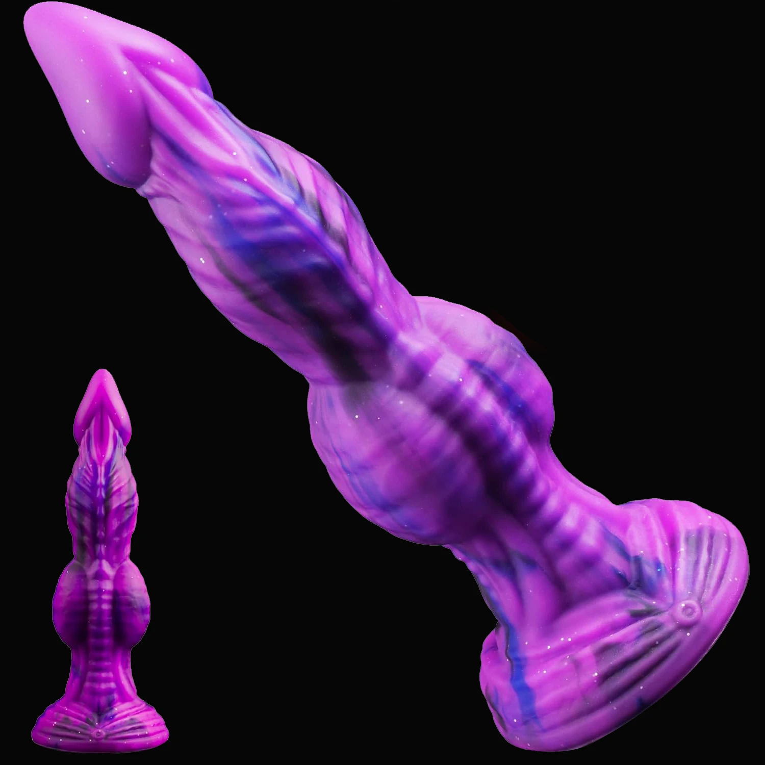 Fake Dildo alien mixed color anal plug masturbator with three sizes to choose from prostate massager G-spot stimulation Sex toys