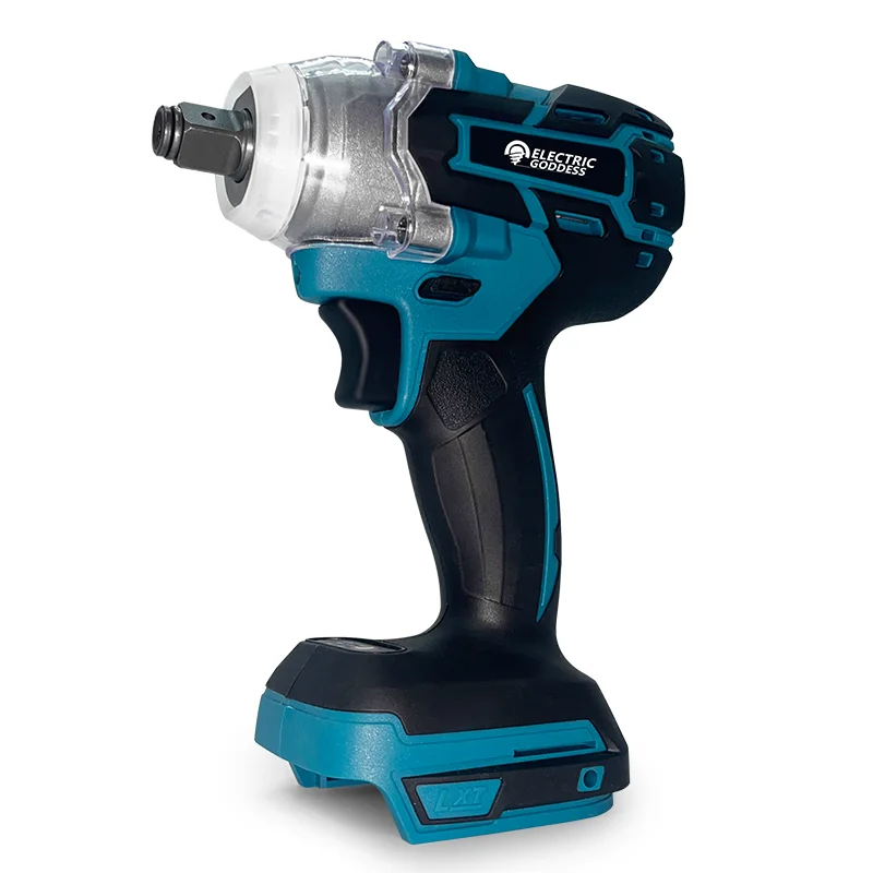 TW285 520 Нм Бесщеточный электрический ударный гайковерт 1/2 дюйма Аккумуляторный ключ Автомобильный ремонтный электроинструмент для аккумуляторного штифта Makita 18 В