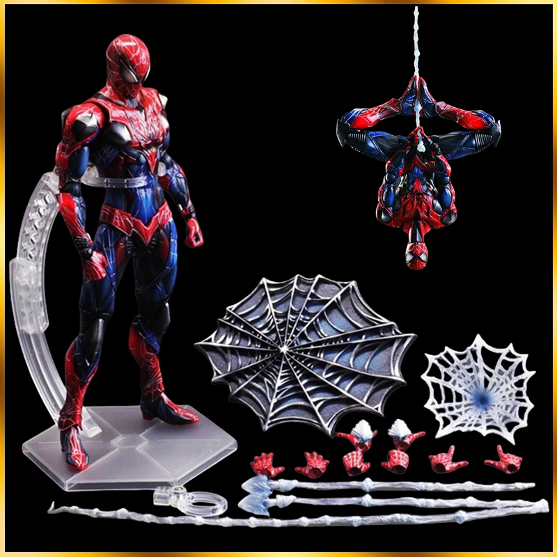 Marvel Avengers Deadpool Captain America Spider-Man Iron Man GK Action Figure Collectible Toy Model Statue Display Piece