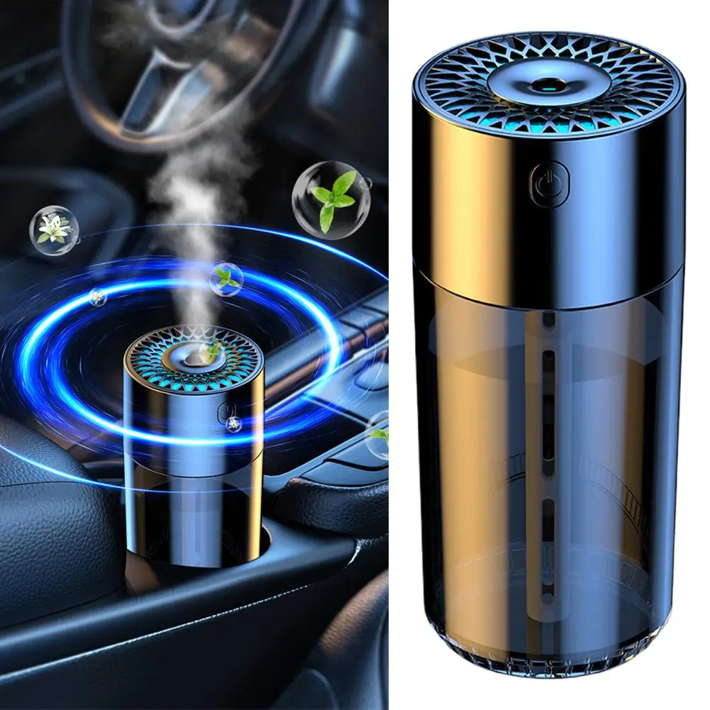 Car Aromatherapy Diffuser Humidifier Replenishing Spray Atomizer For In-car Home And Office Air Freshener E2J5