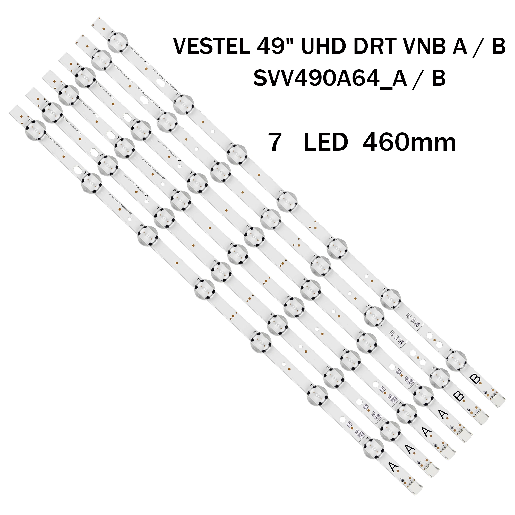 VES490QNDS VES490QNDL-2D-U11 N11 N12 SVV490A64-A B Лента светодиодной подсветки DLED49287FHDCNTD 49UD8380 49UD8400B D49U400M4CW LT-49K880