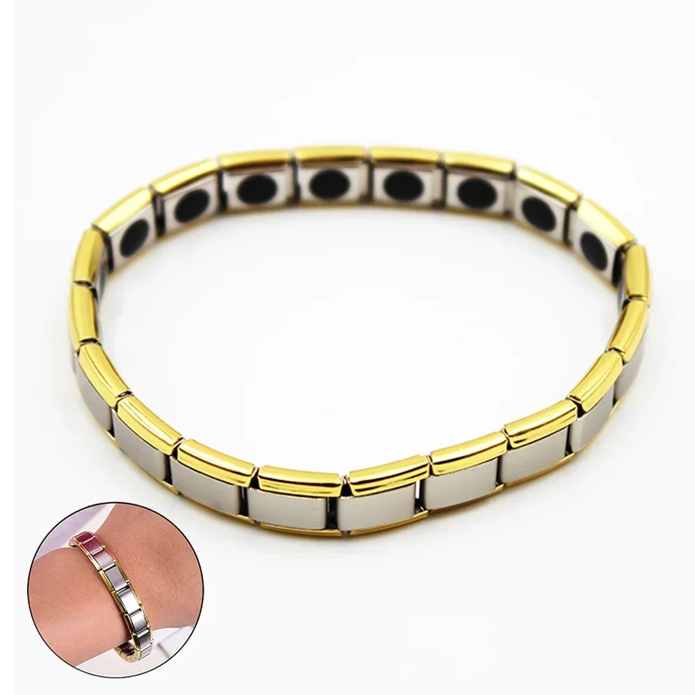 Tourmaline Energy Balance Bracelet Tourmaline Massage Bracelet For Men Women Health Care Jewelry Germanium Bracelets Bangle