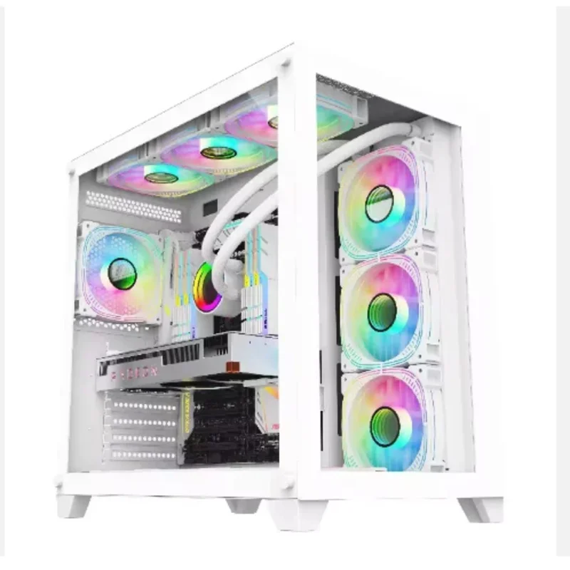 Nuovo Prezzo A Buon Mercato Computer Desktop Core I5 I7 CPU 22 "Unità di Sistema RAM 16GB 1TB HDD SSD GTX 1060 6GB GPU VGA ODM Win10 Gaming Pc