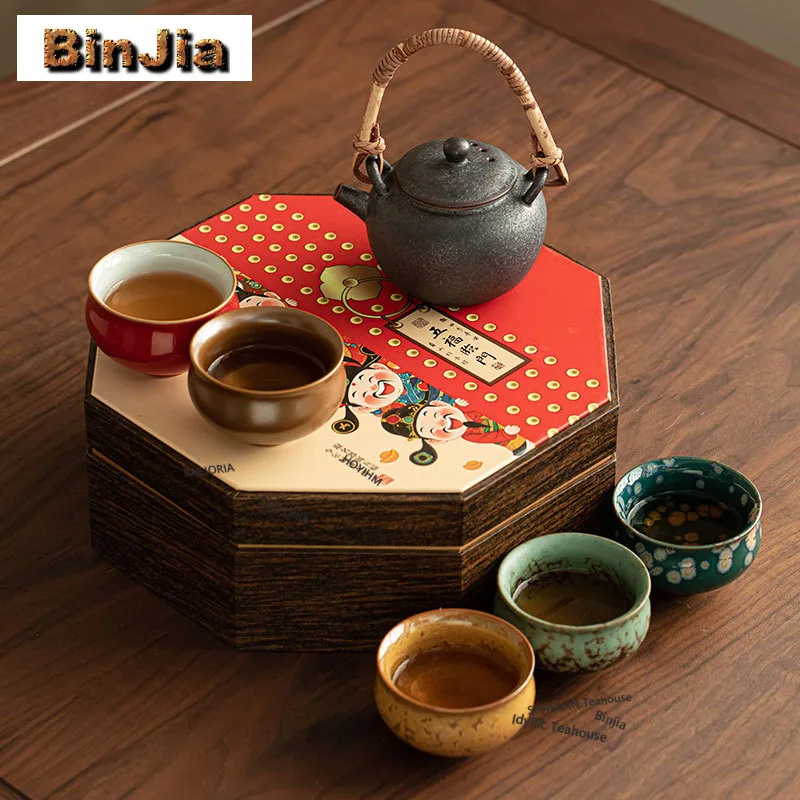 

Kiln Fambe Tea Set Complete Set Antique Beautiful Tea Cup Tea Ceremony Set Teapot And Tea Cup Set Teaware Accessories Ornaments