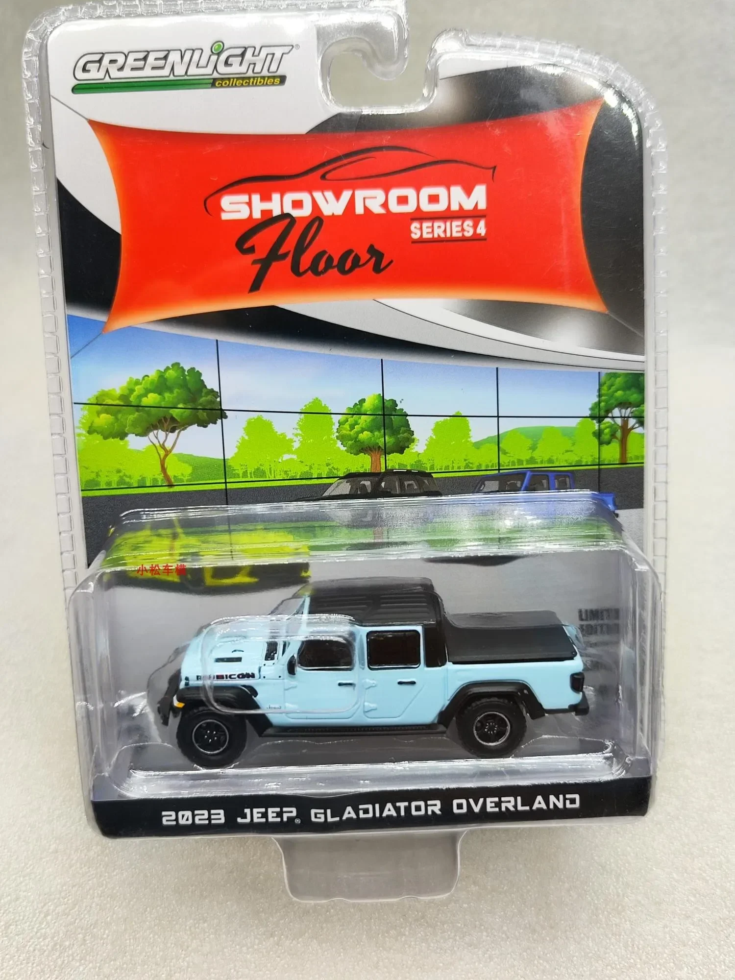 1: 64 Showroom Flooring Series 4-2023 Jeep Gladiator Overland Limited Edition Earl Alloy car model collection gift ornaments