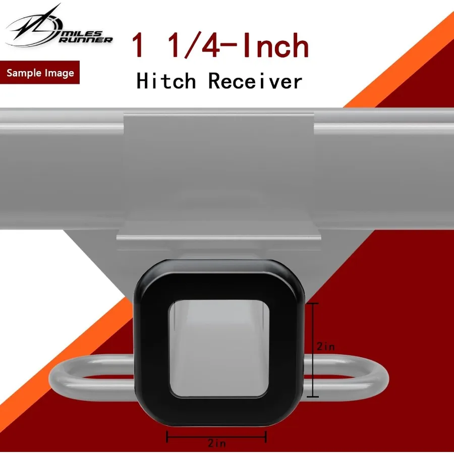 Miles Runner Class 1 Trailer Hitch 11 4 Receiver Kompatibel dengan Golf 2015-2021 dan GTI 2015-2024 11412
