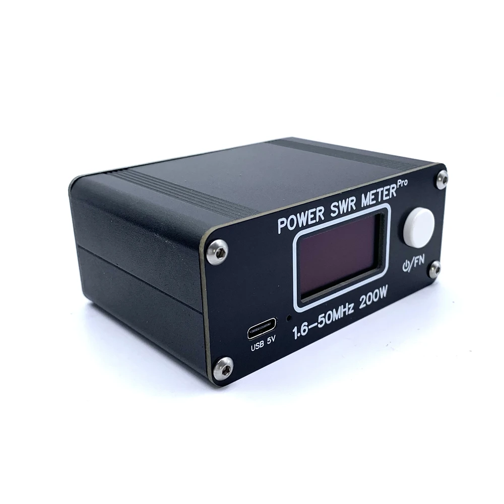 Imagem -04 - Medidor Swr de Ondas Curtas Oled Mais Bateria de 50 Horas 200w 1.650mhz 0.5w hf Pro hf Pwr Swr
