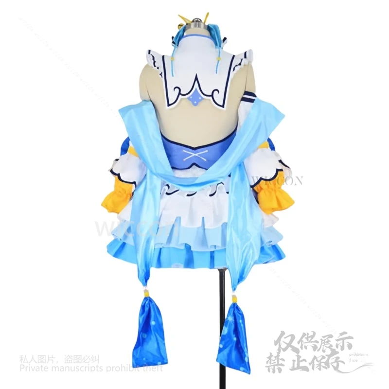 Amamiya Kokoro 코스프레 의상 게임 Vtuber 중국 스타일 드레스 비공식 정장 가발 여성용 할로윈 카니발 파티 맞춤형