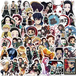 10/30/50PCS New DIY Anime Demon Slayer Stickers Cartoon Creative Kids Computer Luggage Car Chair Decoration Waterproof Wholesale