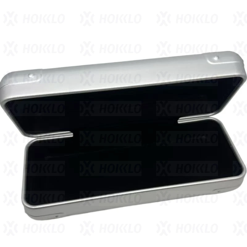 

Hokklo Glasses Case New Fashion Myopia Sun Eye Box Men and Women Anti-pressure glasses Case 100% pure aluminum