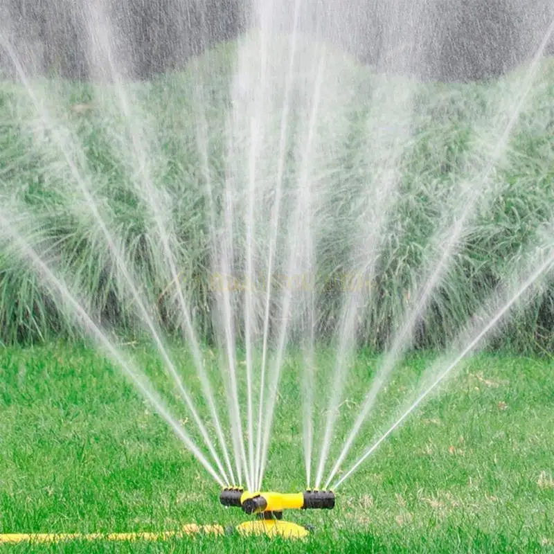 57QF Efisiensi Tinggi ABS Garden Sprinkler Set Dengan Nozel Berputar Cepat dan Jaringan Air yang Dapat Diperluas Untuk Kebun