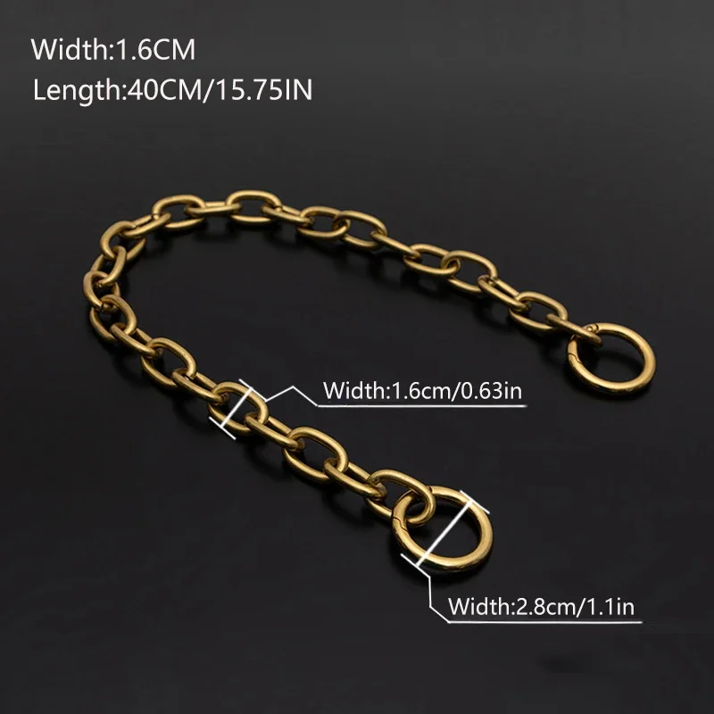 Underarm Bag Extension Chain Handbag Metal Replacement Chains Shoulder Bags Strap DIY Purse Bag Handles Bags Accessories Chain