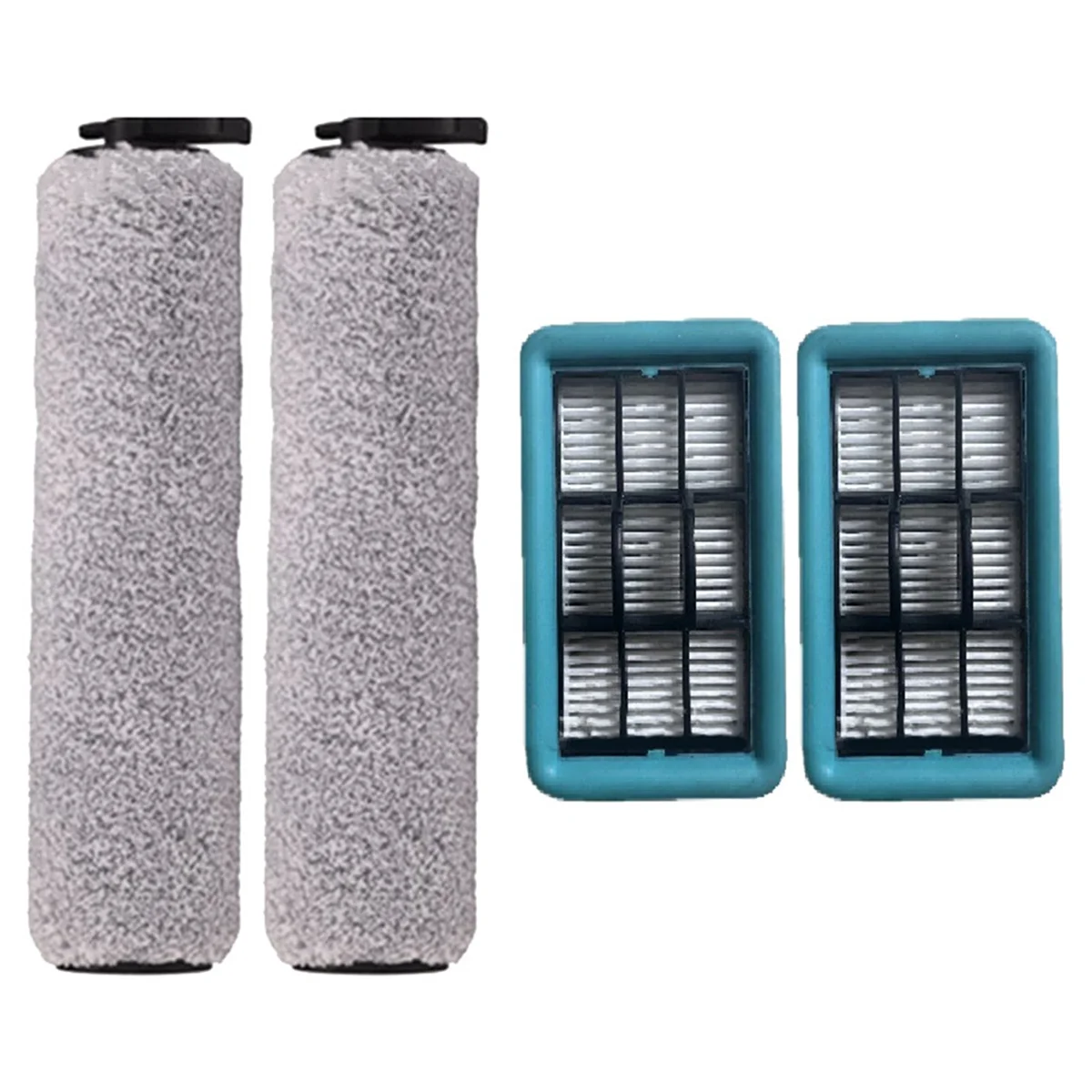 popular For Bissell CrossWave HF2/3845N/3831 Floor Scrubber Replaceable Accessories Washable Roller Brush HEPA Filter