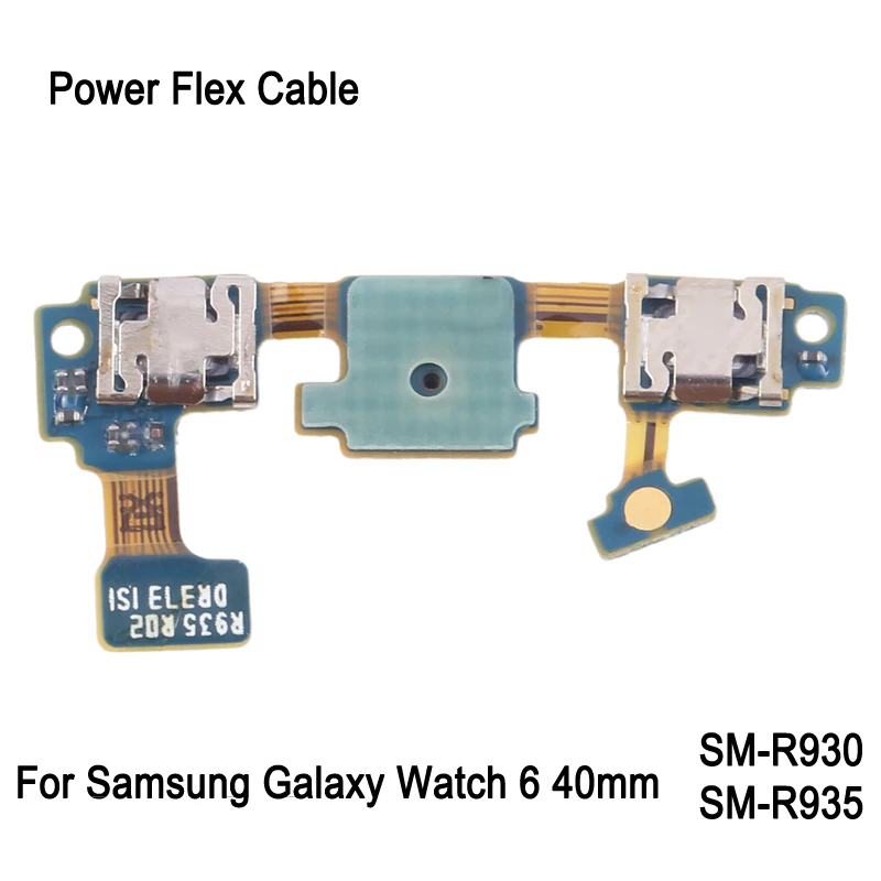 Power Flex Cable For Samsung Galaxy Watch6 40mm SM-R930 SM-R935 Smartwatch Repair Replacement Spare Part