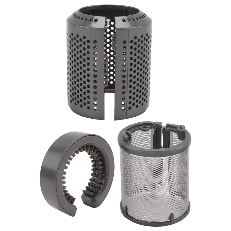 

Внутренний фильтр и внешний фильтр-корзина M04K для фенов Dyson моделей HD01, HD03, HD08, с щеткой для чистки фильтра, прочные и долговечные.