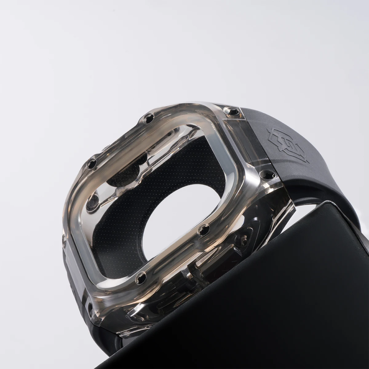 Водонепроницаемый чехол для часов уровня для Apple iWatch Ultra 2 Ultra 1 49 мм, силиконовый браслет, пылезащитный чехол с защитой от падения на 360 градусов