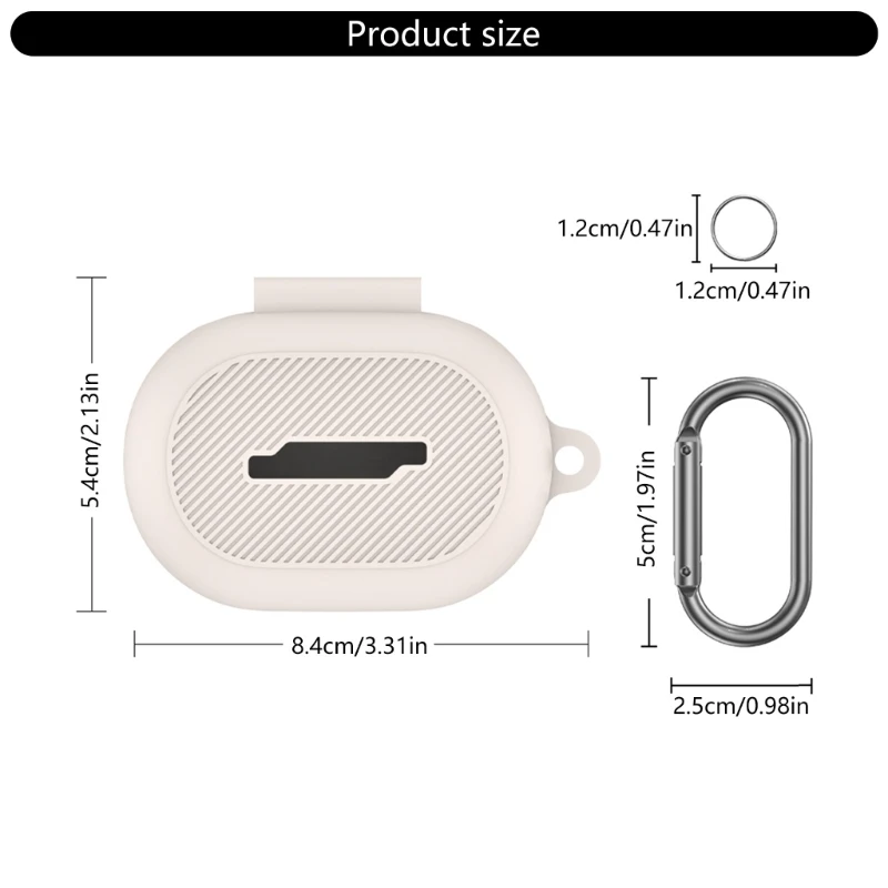 新しい静かで快適なイヤホン用シリコンガードシェルスリーブケース傷防止カバードロップシップ