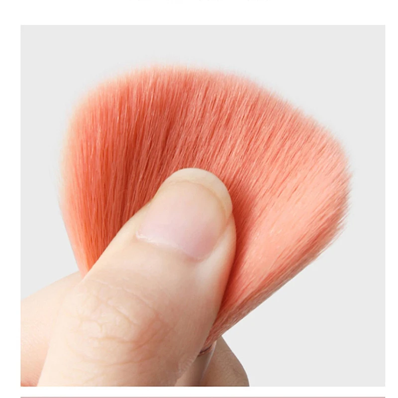 8 pz/pacco Kit di pennelli per trucco per capelli morbidi Ombretto Strumenti per pennelli per trucco cosmetico Pennelli per trucco contorno viso Fondotinta Blush