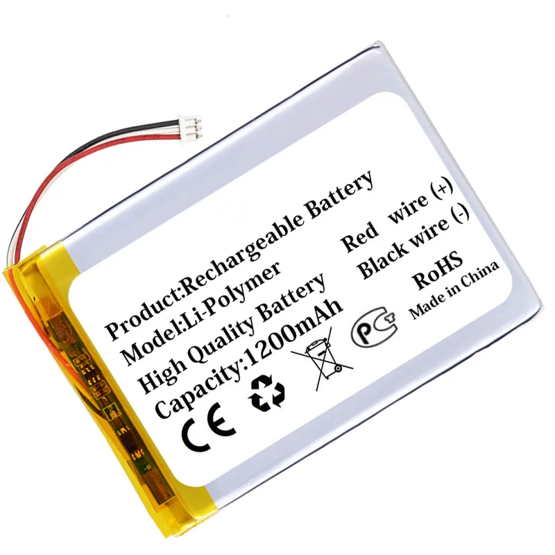 New 3.7V 1200mAh 533-000130 603450 Battery For Logitech G900 G903 G400 G403 G703 X100 Wireless Mouse