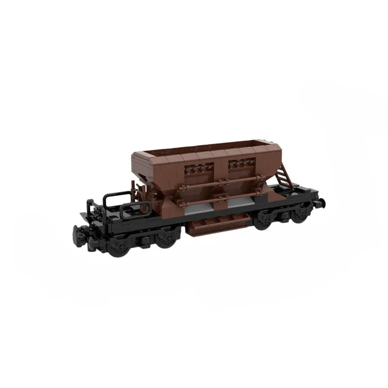 freight locomotive German Cargo Locomotive Train Building Blocks Assemble Brick Parts Kid STEM Toy DIY Collectible Gift