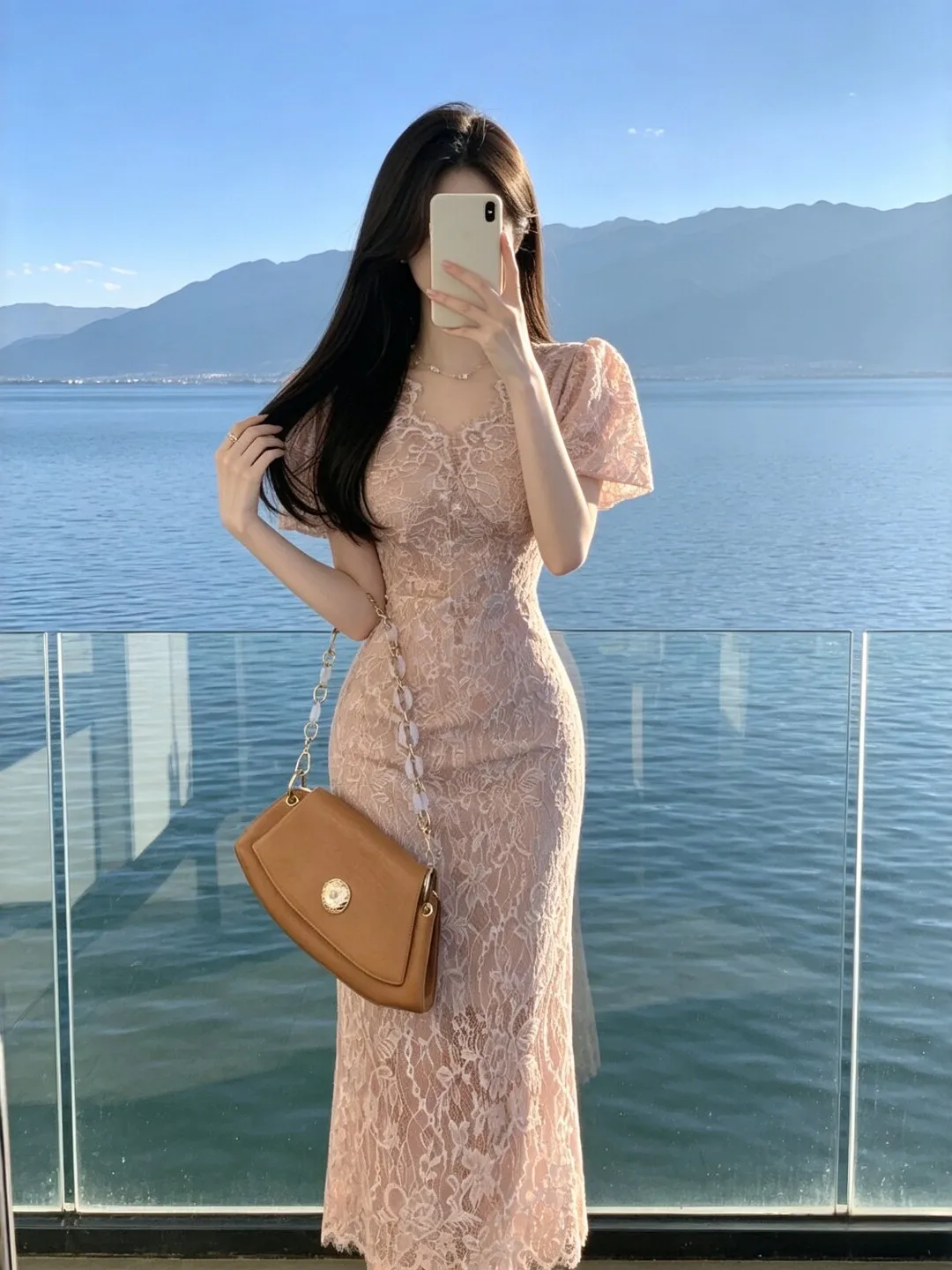 Elegant Vintage Skirt Beautifully Tailored Waist-Cinched Bodycon Summer Dress for Important Occasions And Casual Wear