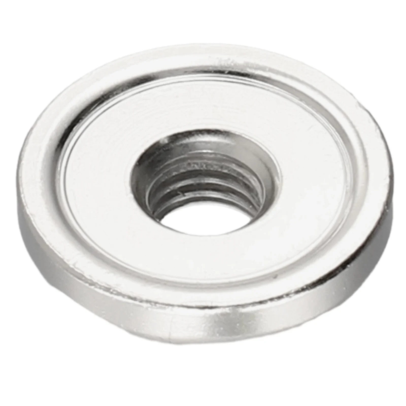 Tuerca de amoladora angular práctica para amoladora angular tipo 100, repuesto de abrazadera rápida antideslizante, acero inoxidable plateado, 1 pieza, nueva