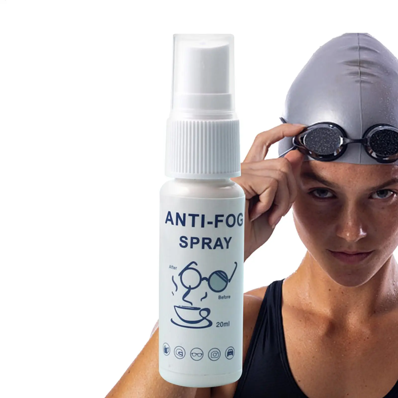 1pc Anti Fog Spray for Glasses Windshield Defogger Eyeglass Lens Glass Cleaner Safety Eyeglass Defogger Mirror Coating Agent