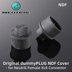 Neutrik NDF XLR żeńskie złącze pokrywa DummyPLUG XLR Cannon wejścia audio gniazda Cap, unikaj brak okablowania chroni przed kurzem