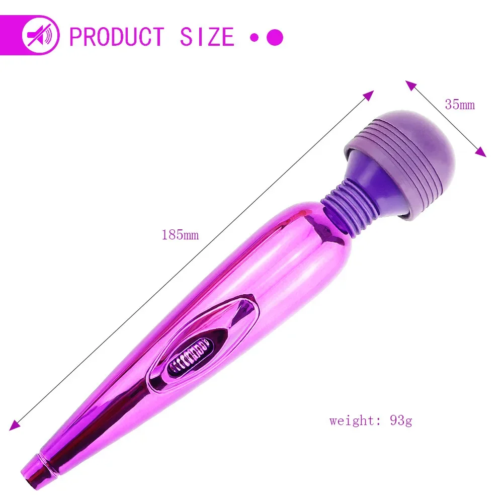 Adult Sex Toys for Women Magic Wand AV Stick Vibrator Female Masturbation Erotic Products Vagina Clitori Massager Vibrating Egg view 2