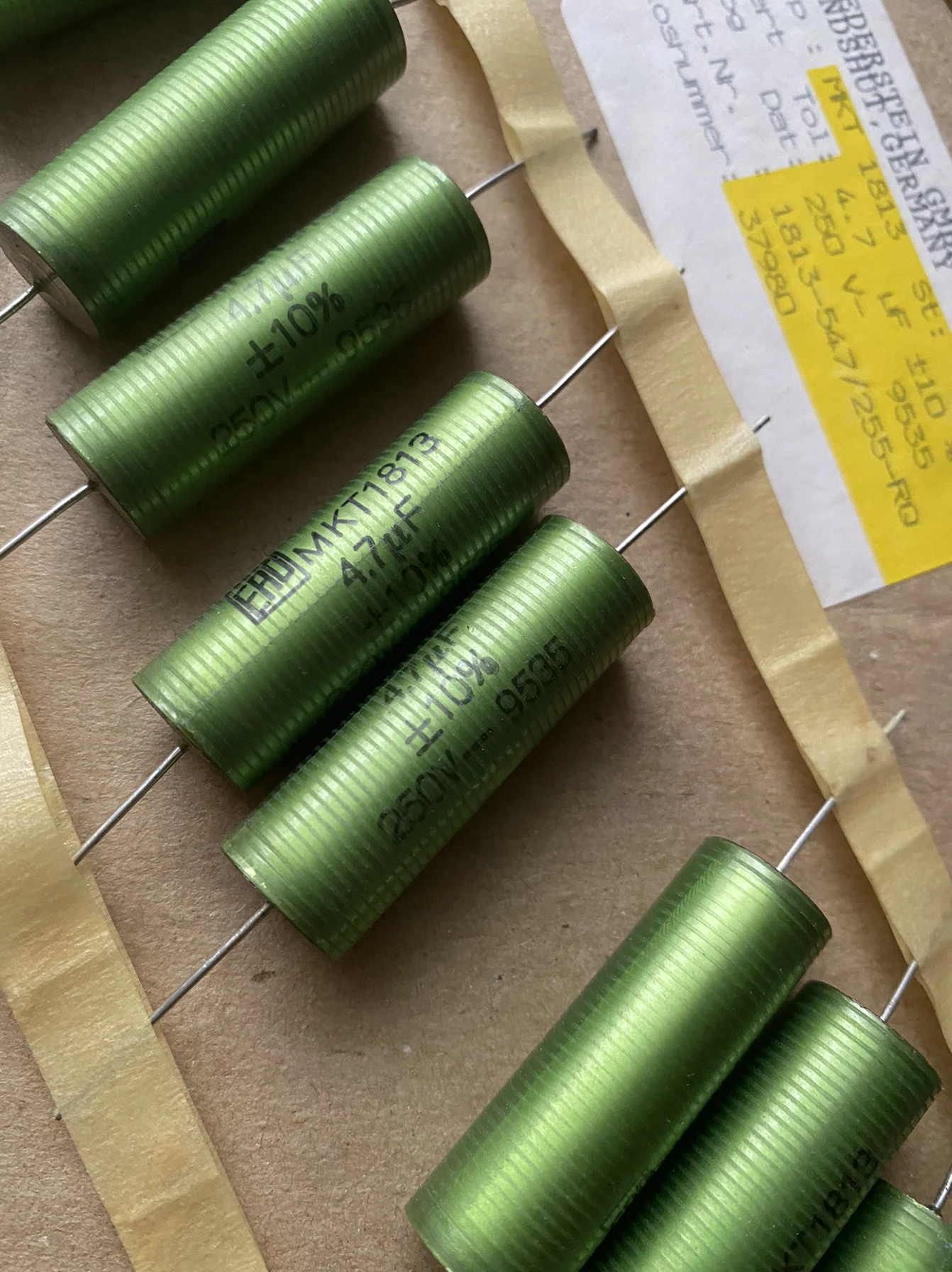 10 قطعة/الوحدة الأصلي الألمانية ERO MKT1813 سلسلة كروس محوري الصوت فيلم مكثف شحن مجاني