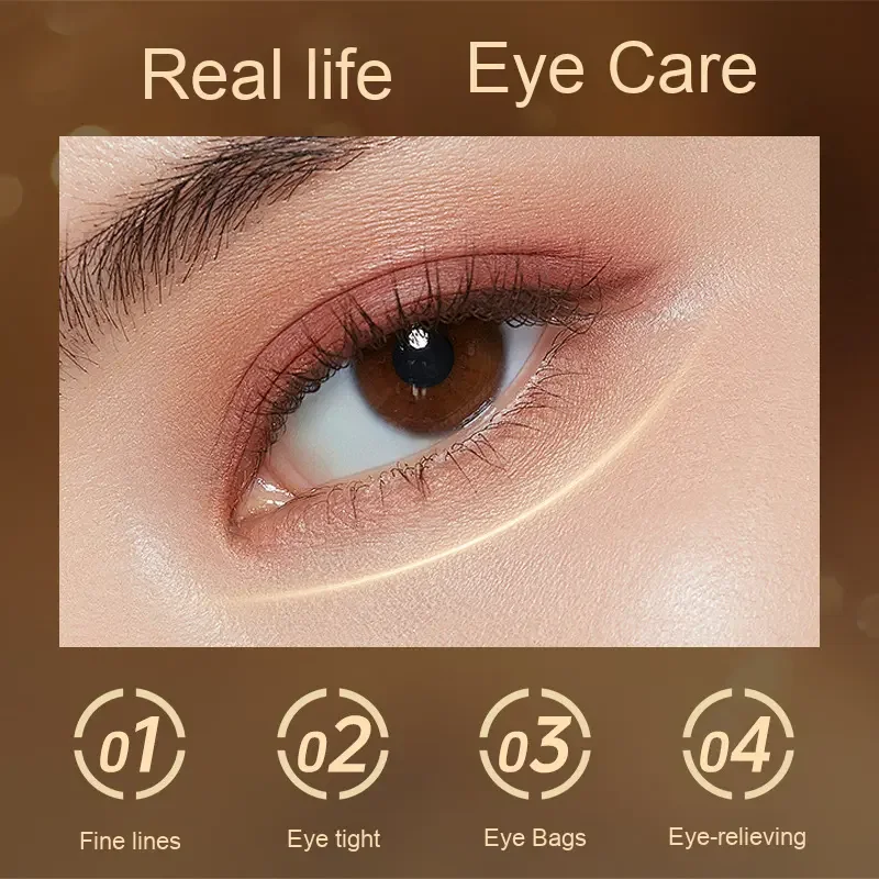 2025 siliconen elektrische LED oogverzorging rood licht verjongend led oogmasker schoonheidsapparaat