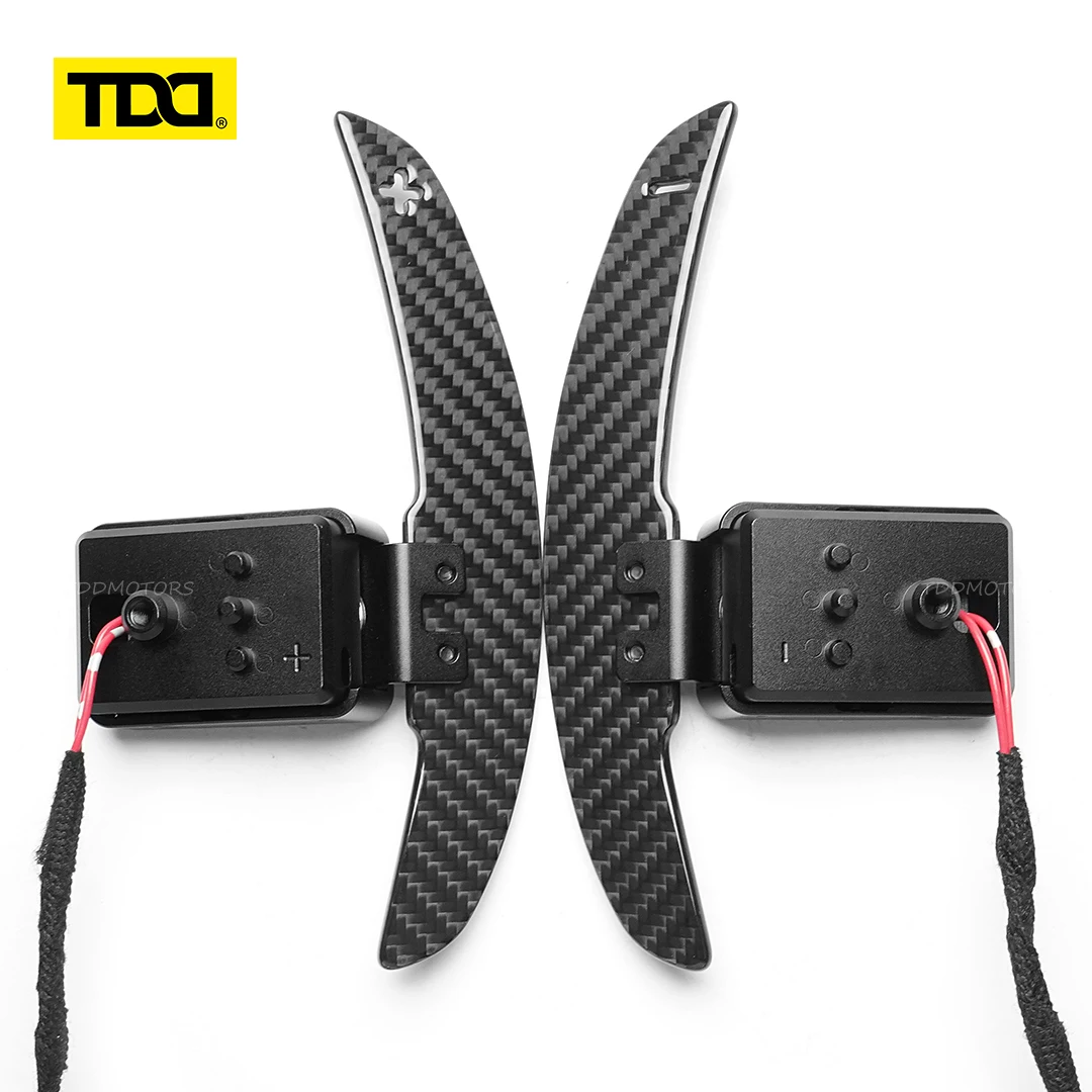

TDD Glossy Carbon Fiber Magnetic Shift Paddle For BMW M2 M3 M4 M5 M6 X5M X6M X3 X4 X5 X6 F10 F20 F30 F32 F22 F80 F87 F48 F45 F31