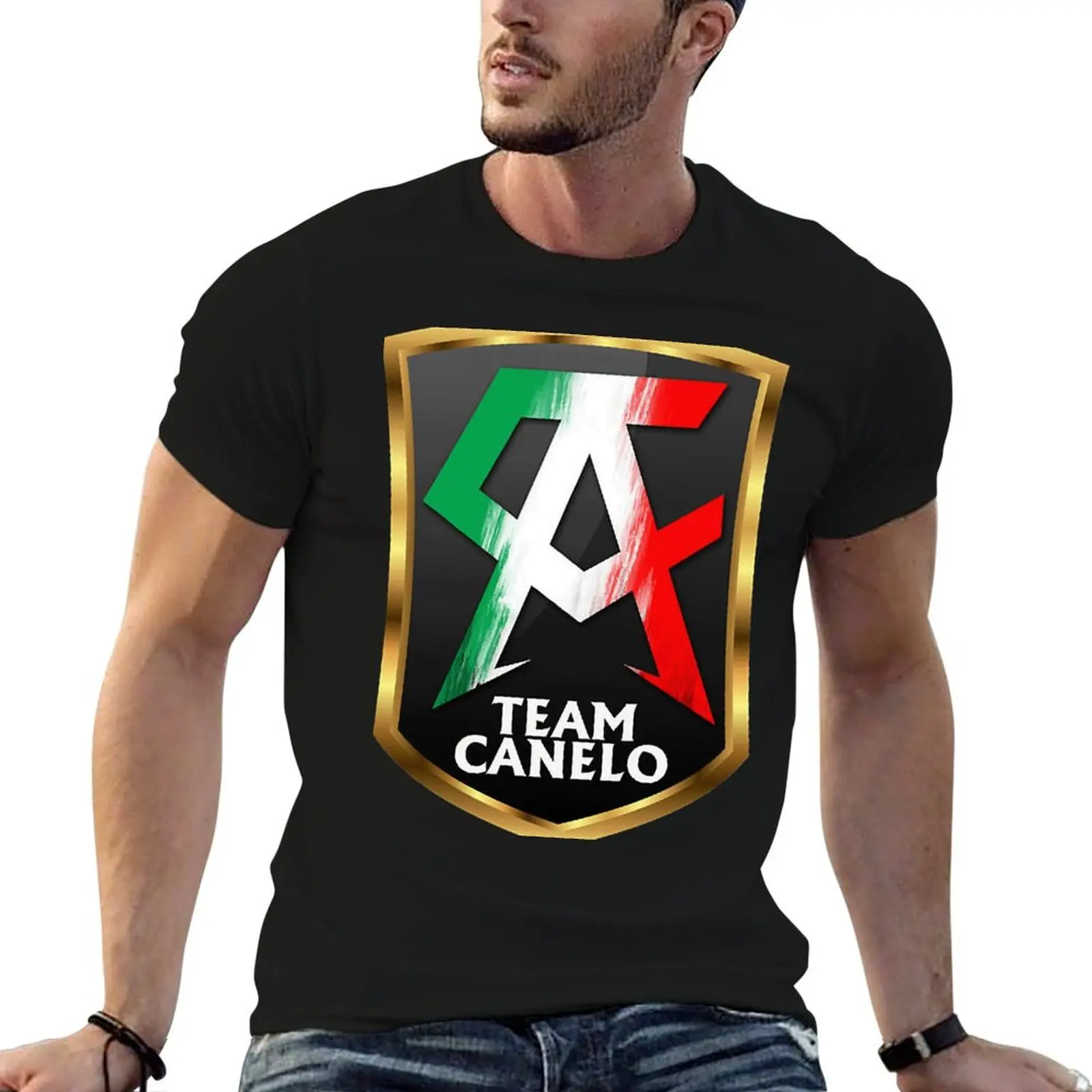 

Team Canelo Alvarez T-Shirt man t shirt luxury man t shirts for men casual T-Shirt