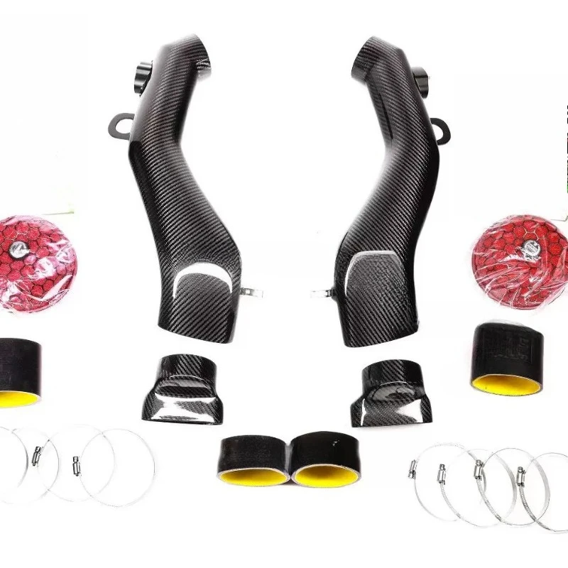Suitable for  BMW F85 X5M F86 X6M 4.4T Dry Carbon Fiber Cold Intake Kit