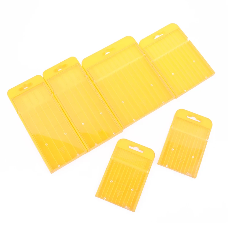 Drill Storage Box Plastic Drawing Box Special Tool Box For Twist Drill Tap Accessories Parts Storage Box