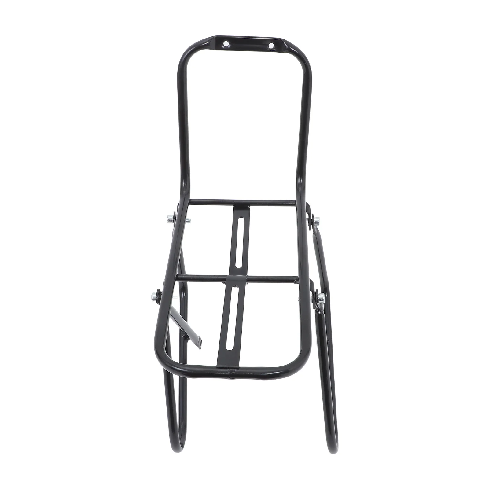 Porte-vélo avant en métal noir, porte-bagages pour vélo de route de montagne, frein à disque, Compatible avec le Transport des bagages de tourisme